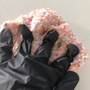 rainbow crunchy slime scented strawberry